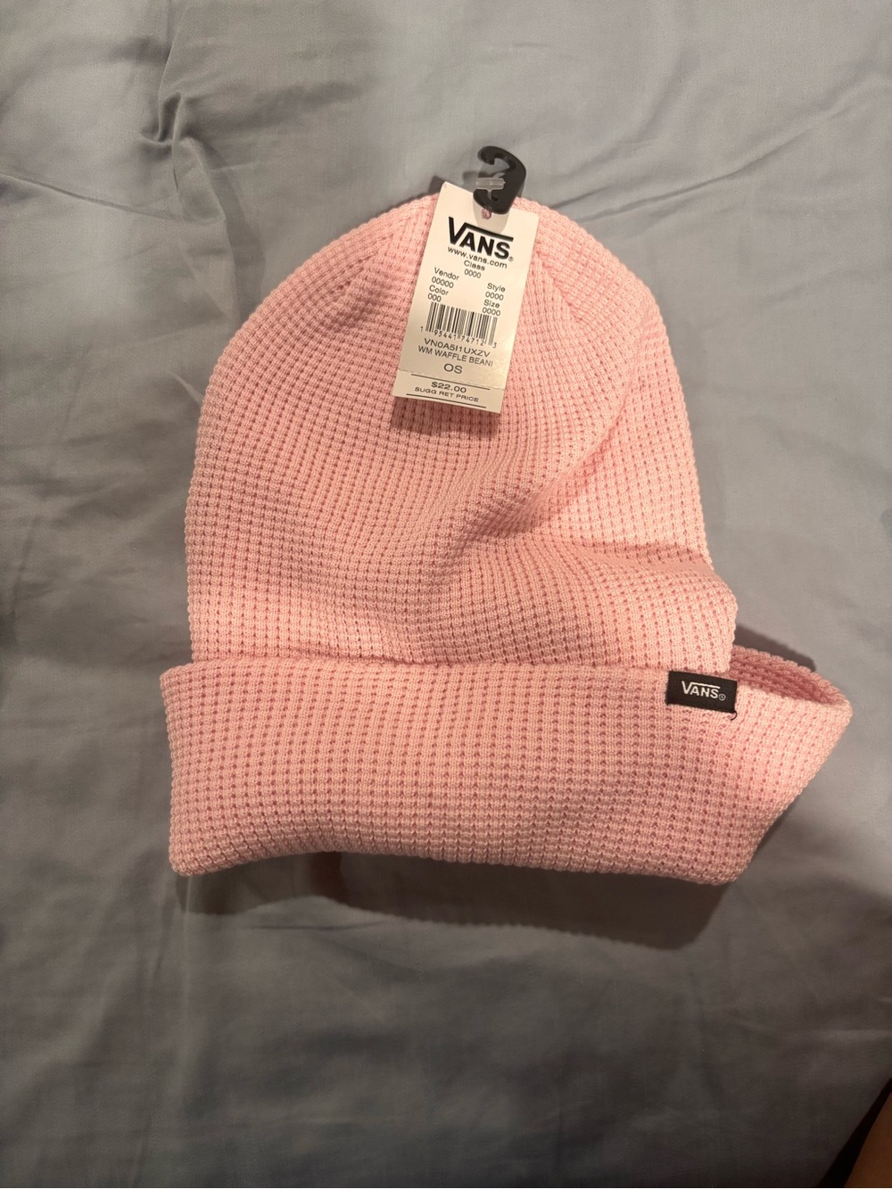 Vans Pink Waffle Beanie